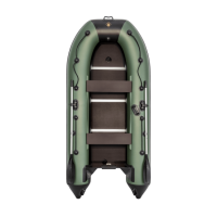 Лодка ПВХ Ривьера Компакт 3200 СК "Касатка" зеленый/черный