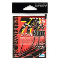 Крючки офсетные Decoy WORM 18 Hook 7/0 4шт