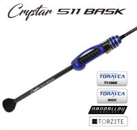 Спиннинг Crystal 511 Bask Clear Blue 1.83m 0.2-1.8gr