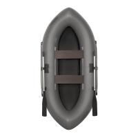 Лодка гребная Лоцман Турист 280 (серый)