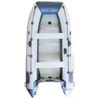 Лодка Polar Bird 320М New Merlin Стеклокомпозит (серо-белый) модель 2025 г + рым/ролик