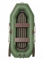 Лодка гребная под мотор Лоцман Стандарт 260 ВНД (зелёный)
