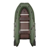 Лодка моторная килевая Пилот М-320 ЖС (зелёный)