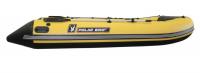 Лодка Polar Bird 360M Merlin НДНД Стеклокомпозит   (чёрно-желтый) модель 2025 г + рым/ролик