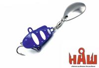 Тейл-Спиннер НАШ ТС-1 15g #Синий-Белый