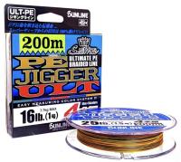 Шнур Sunline PE Jigger ULT X4 200m PE#1.7 30lb/13kg