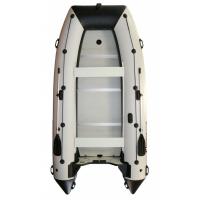 Лодка Polar Bird 450Е New Eagle Стеклокомпозит (черно-белый) модель 2025 г