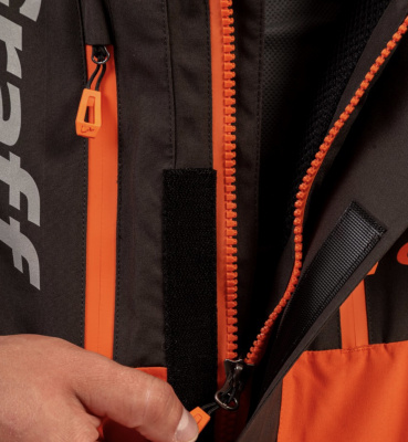 Костюм рыболовный Graff (поплавок -15°С) (215ОВ-11 черно-оранжевый) размер L (182-188)