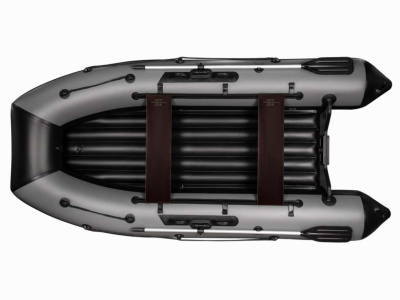 Надувная ПВХ лодка X-River Agent 360 НДНД (пиксель-черный , черная фурнитура)