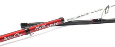 Спиннинг Crazy Fish Aspen Stake 762LT 2.30m 3-15gr