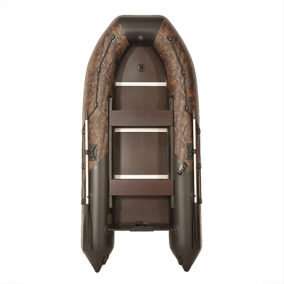 Лодка моторная килевая Пилот М-330 (чёрный-камуфляж)