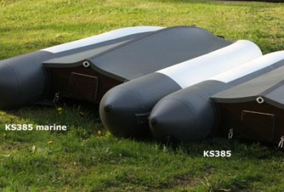 Лодка Посейдон Касатка KS - 385 Marine (графитово - чёрный) модель 2026 г