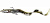 Силиконовая приманка Savage Gear 4D Hard EЕL S BGP PHP 20cm 38gr