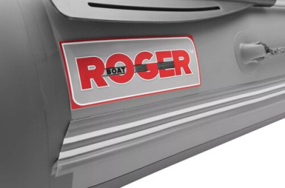 Лодка ПВХ Roger Hunter 3500 Киль (серый-графит)