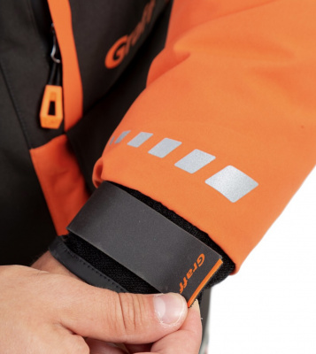 Костюм рыболовный Graff (поплавок -15°С) (215ОВ-11 черно-оранжевый) размер M (182-188)