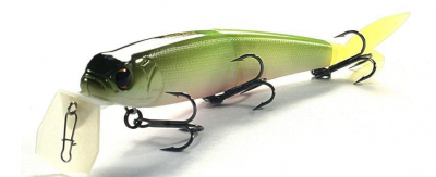 Воблер Imakatsu Buzz Bill Minnow 110F 69 Bone Wakasagi