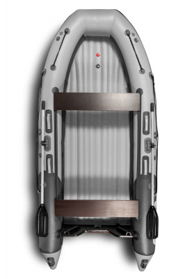 Надувная лодка ПВХ Риф Скат Тритон 370S НД (надувное дно)
