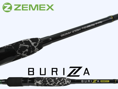 Спиннинг Zemex Buriza 802ML 2.44m 5-18gr