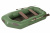 Лодка гребная под мотор Лоцман Стандарт 280 ВНД (зеленый)