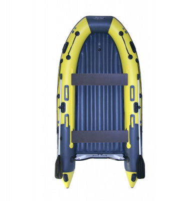 Надувная лодка ПВХ Риф Скат Тритон 370 НД (пластиковый транец, НДНД)