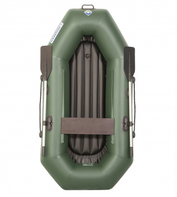 Лодка гребная Лоцман Стандарт 220 ВНД (зелёный)
