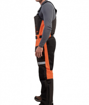 Костюм рыболовный Graff (поплавок -15°С) (215ОВ-11 черно-оранжевый) размер XL (182-188)