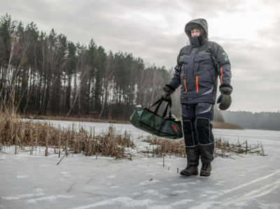 Костюм-поплавок зимний рыболовный Graff (WARMGUARD) 217-O-B L (182-188)