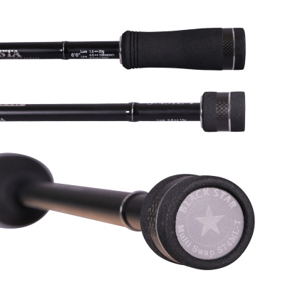 Спиннинг Xesta Black Star Multi Swap S74ML-T 2.34m 0.8-12g