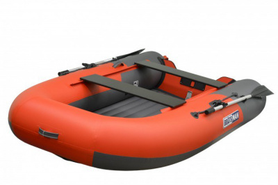 Надувная лодка Boatsman BT320AS (серо-красный)