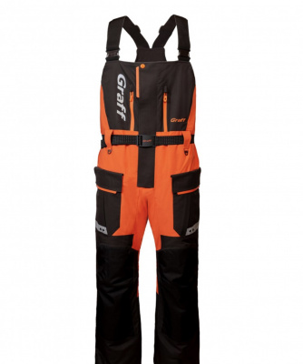 Костюм рыболовный Graff (поплавок -15°С) (215ОВ-11 черно-оранжевый) размер M (182-188)