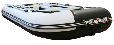 Лодка Polar Bird 320М (Лайт) Стеклокомпозит (Серо-белый)