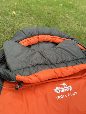Спальный мешок кокон Tramp Troll T-Loft Compact (правый) 200*90*85 см (-25°C)
