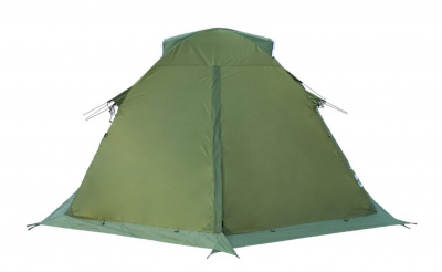 Палатка Экспедиционная Tramp Mountain 4 Green (V2)
