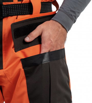 Костюм рыболовный Graff (поплавок -15°С) (215ОВ-11 черно-оранжевый) размер XXXL (176-182)