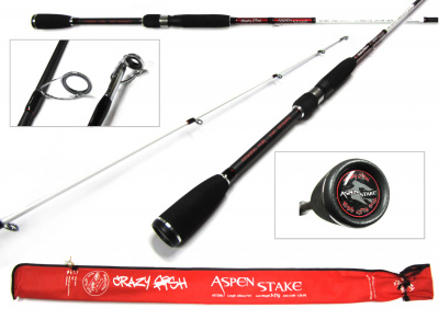 Спиннинг Crazy Fish Aspen Stake 732EHT 2.20m 30-100gr