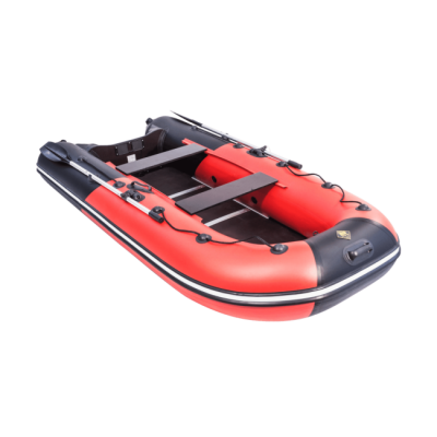 Лодка ПВХ Ривьера Компакт 3600 СК "Комби" красный/черный