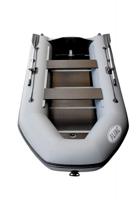 Моторно-гребная лодка Flinc FT340К (серый) модель 2025 г