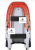 Лодка Grouper GR 375W (кокпит 92 см) НДНД (серо - красный) модель 2026 г