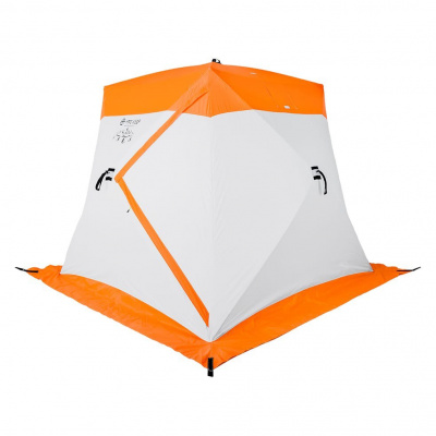 Палатка для зимней рыбалки Кедр Куб-3 (2.15*2.15/2.0м) Трёхслойная (Утеплённая)