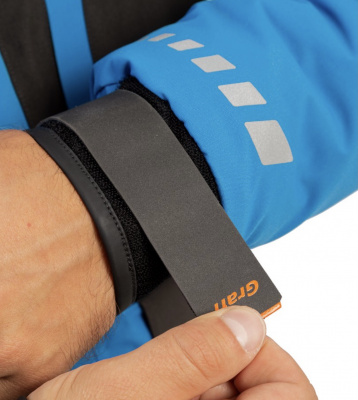 Костюм рыболовный Graff (поплавок -15°С) (215ОВ-3 черно-голубой) размер XL (176-182)