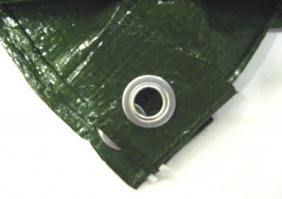 Тент TRAMP LITE 3х5 м Терпаулинг, зеленый (V2)