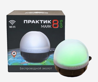 Беспроводной эхолот Практик 8 Маяк GPS