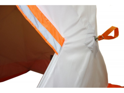 Зимняя палатка Призма Премиум STRONG (2-сл) 225*215 (бело-синий)