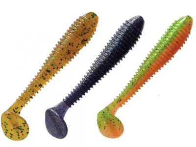 Силиконовая приманка Crazy Fish Vibro Fat 5.8" цвет М119