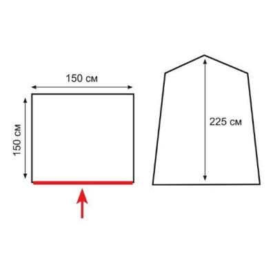 Походный душ-туалет Totem Privat (V2)