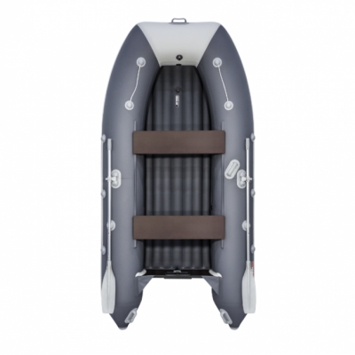 Лодка ПВХ Таймень LX 3400 НДНД Графит/светло-серый