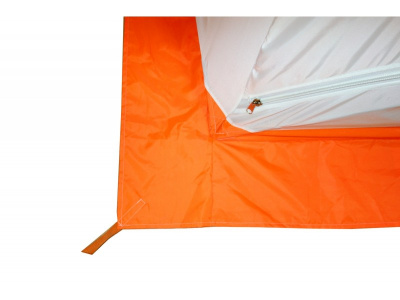 Зимняя палатка Призма Премиум (1-сл) 215*215 (бело-оранжевый)