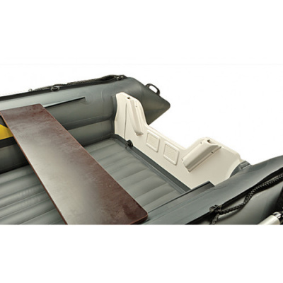 Надувная лодка ПВХ Риф Скат Тритон 400 НД (надувное дно)