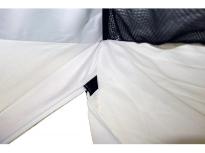 Всесезонная палатка Призма Шелтерс (2-сл) 185*185 (бело-зеленый)