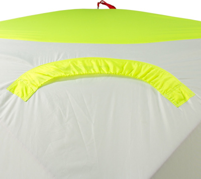 Зимняя палатка Медведь Куб 3 Люкс (2.1*2.1/1.9m) утеплённая (3-сл)